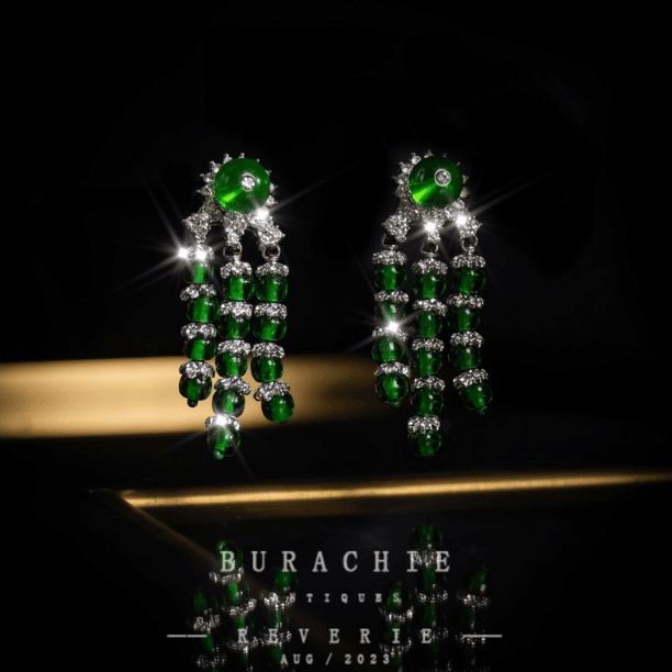 铜合金仿水晶耳饰 周年珍藏英｜经典【8265】原标克拉款CrownFrett