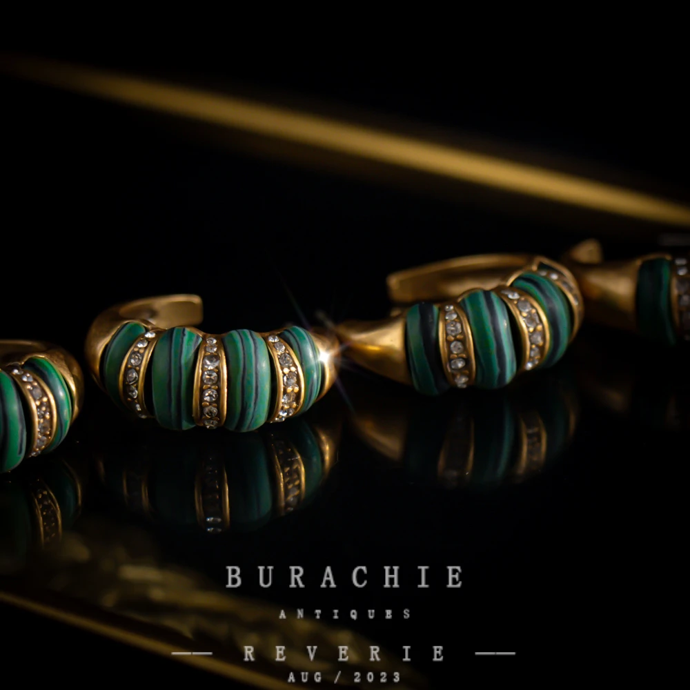 铜合金仿水晶耳饰 【4869】意｜精品店 高级即视感闪烁