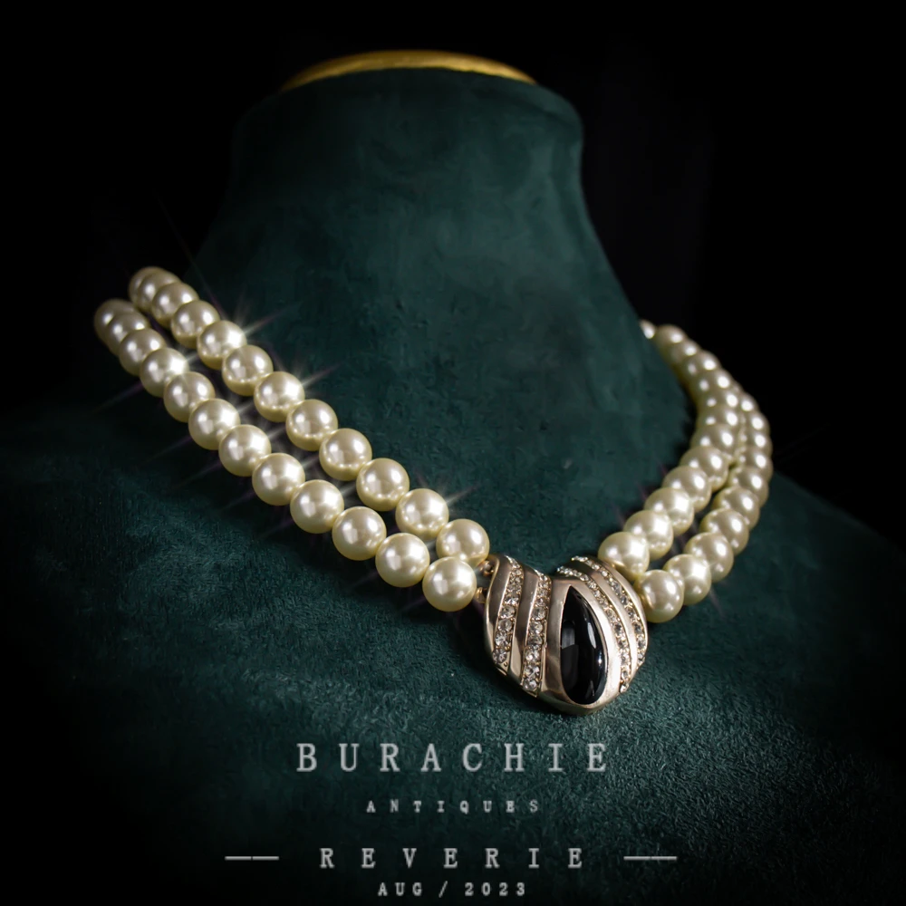 铜合金仿珍珠项链 【9564】英｜经典原标克拉款CrownFrett工匠流光