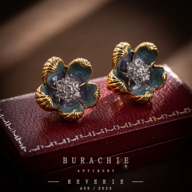 铜合金仿水晶耳饰 【3470】1950倍受瞩目早年海盜 爷耳饰