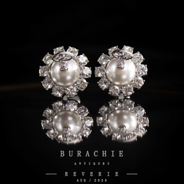 铜合金仿珍珠耳饰 【4863】巴黎之行 1高珠鉴赏 汪洋 彗星