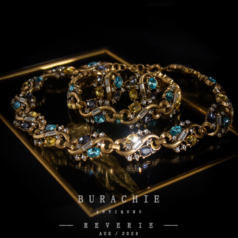 铜合金仿水晶耳饰 【8263】意｜精品店 高级即视感