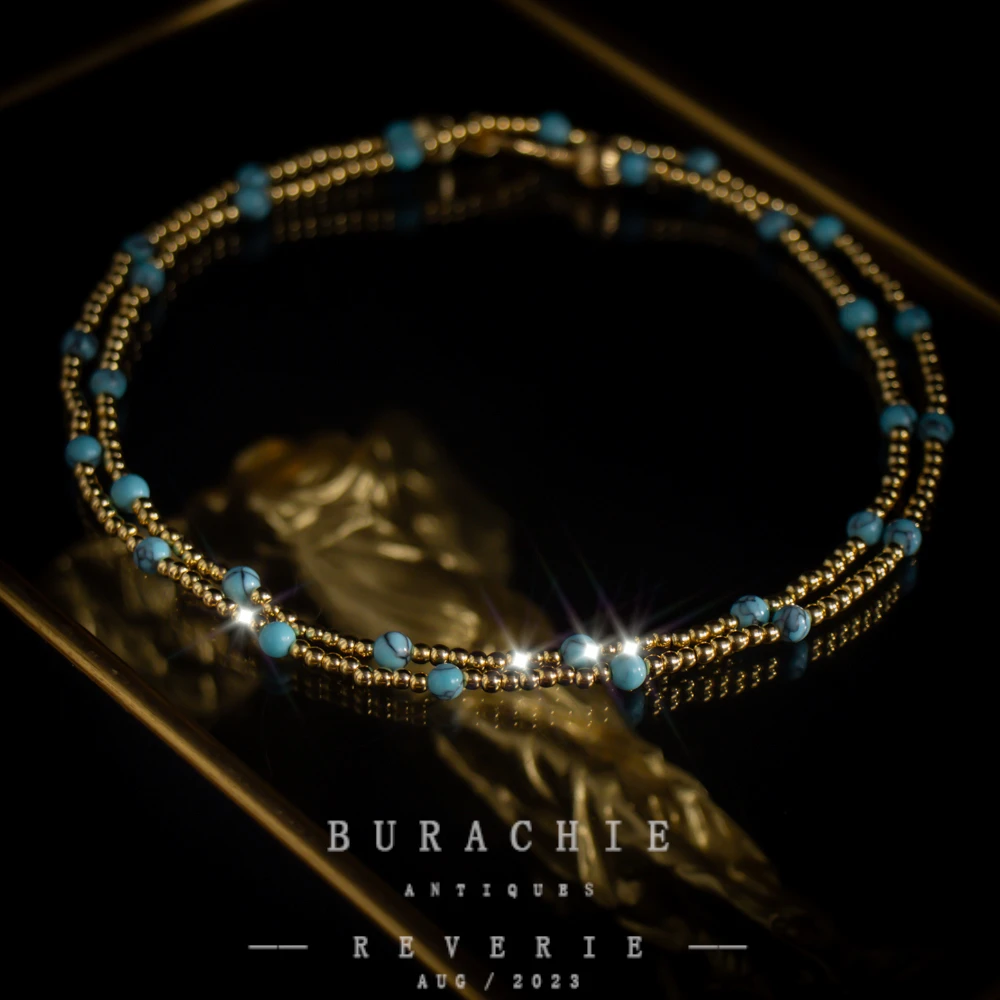 铜合金仿珍珠项链 【2504】意｜精品店 高级即视感闪烁