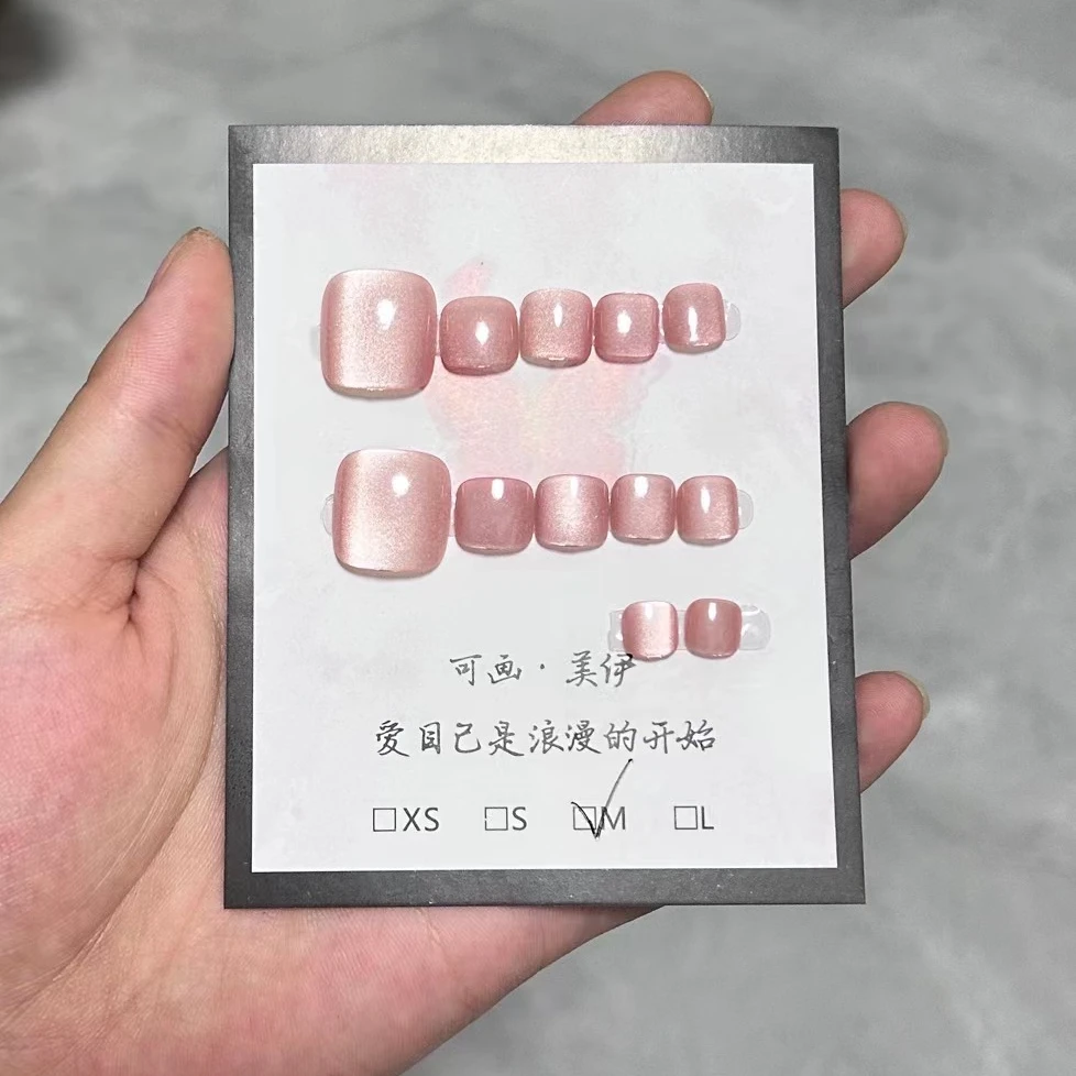 夏天时尚脚甲穿戴甲
