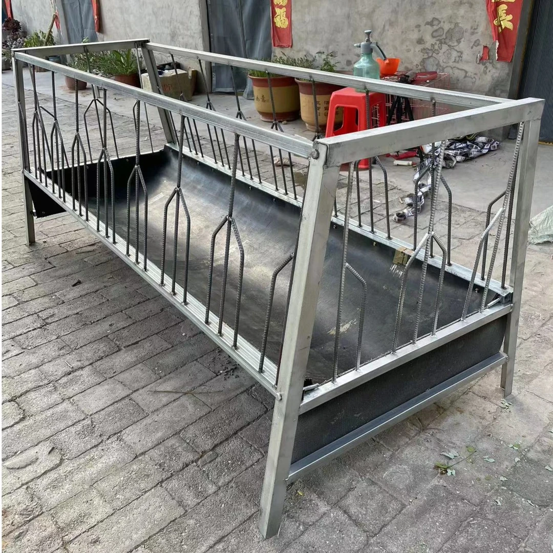 新款双面定位栏羊槽，多动能羊槽，结实耐用，可喂水可喂料，一槽多用