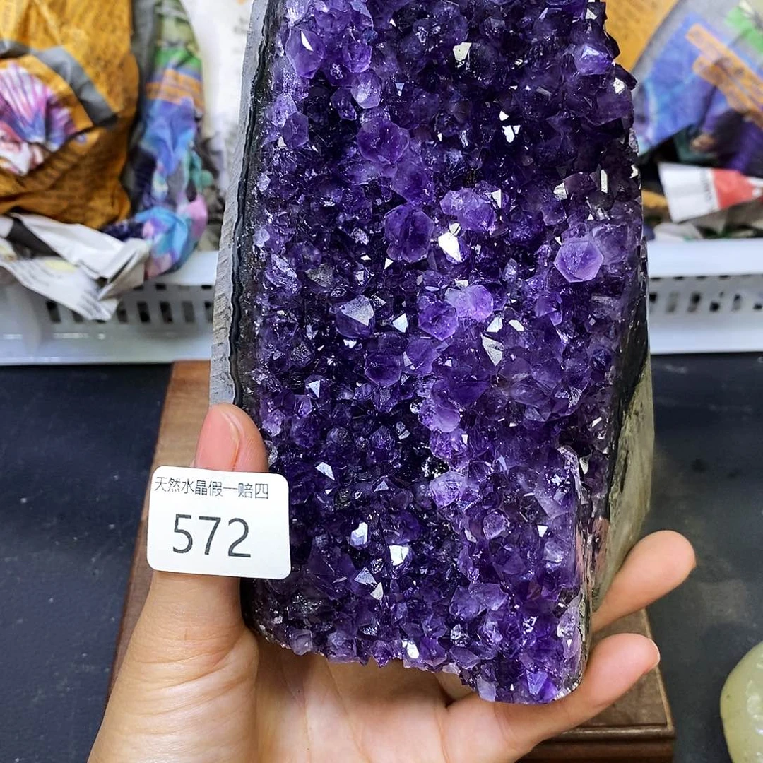 紫晶大型摆件（非配饰）未镶嵌