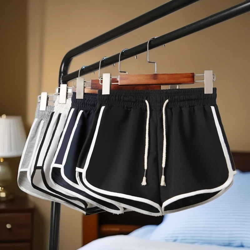 透气速干三分裤2025夏季薄款外穿休闲裤情侣男女同款跑步运动裤