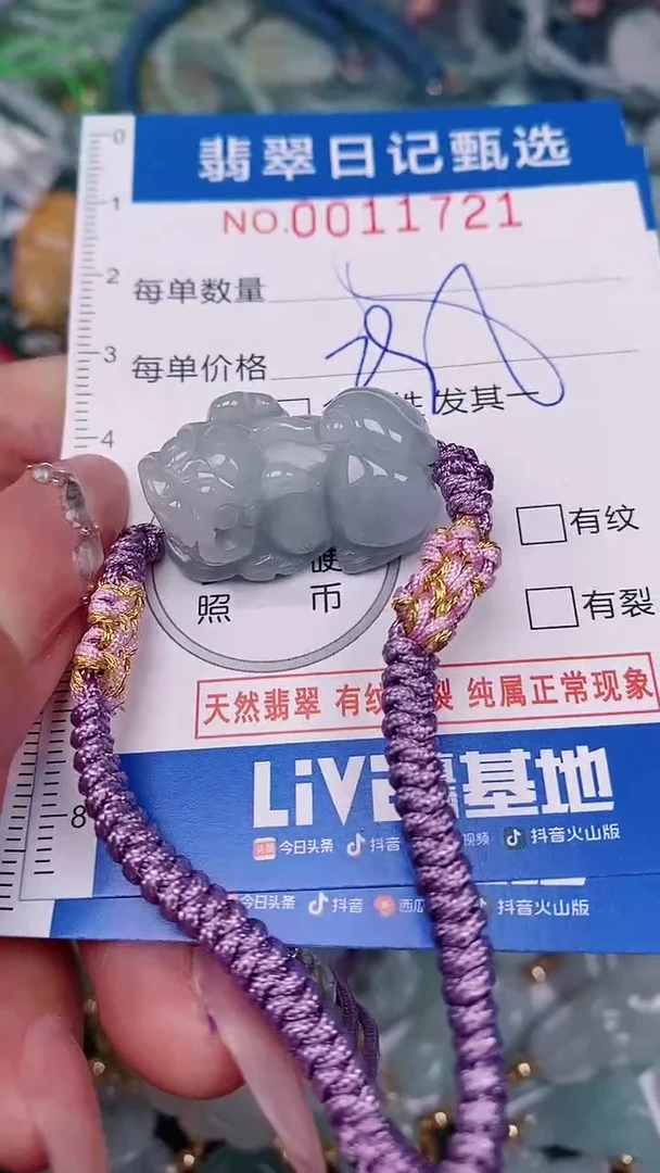 【闪购商品】翡翠颈饰未镶嵌000011721