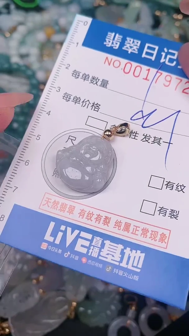 【闪购商品】翡翠颈饰未镶嵌000017972