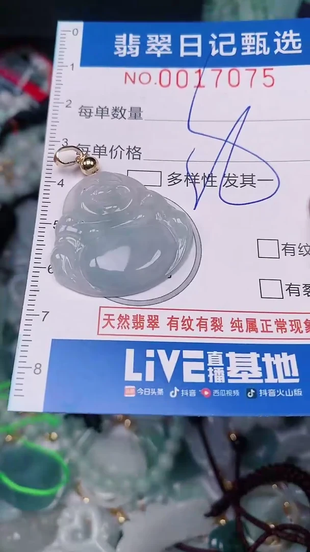 【闪购商品】翡翠颈饰未镶嵌000017075