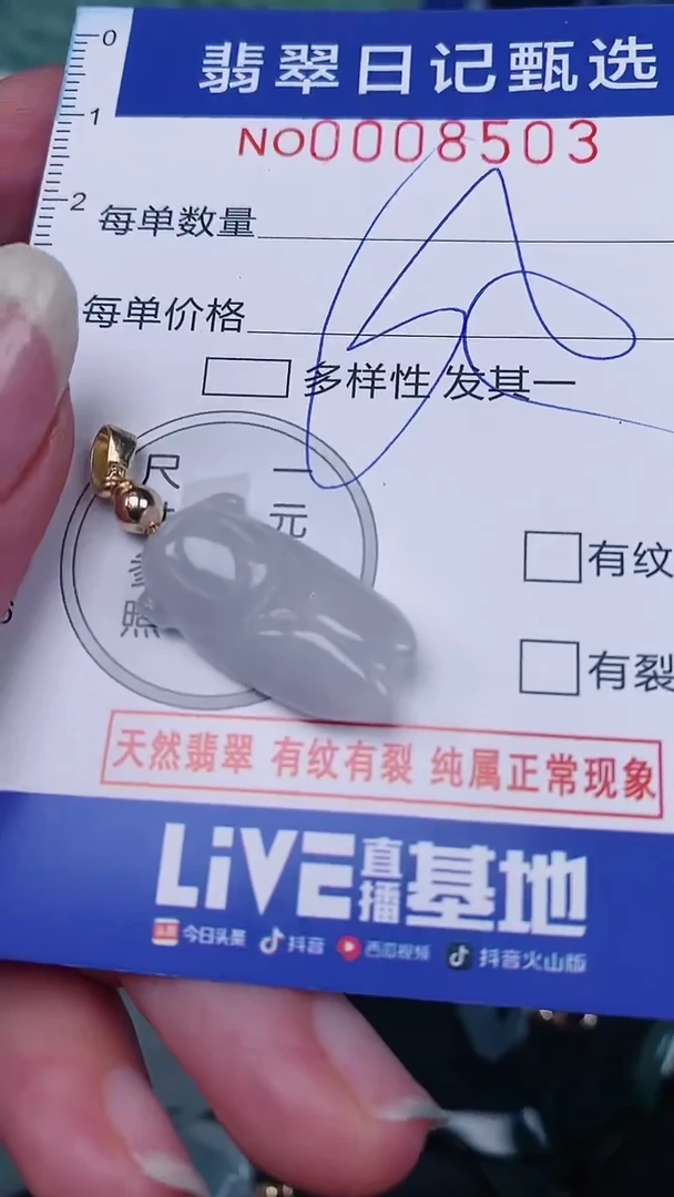 【闪购商品】翡翠颈饰未镶嵌00008503