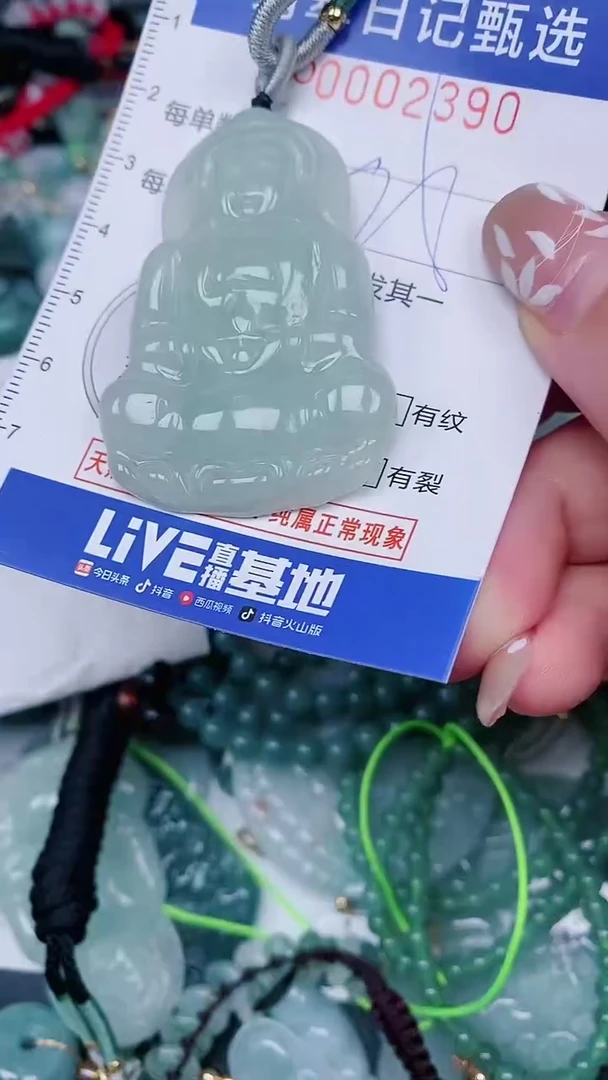 【闪购商品】翡翠颈饰未镶嵌00002390