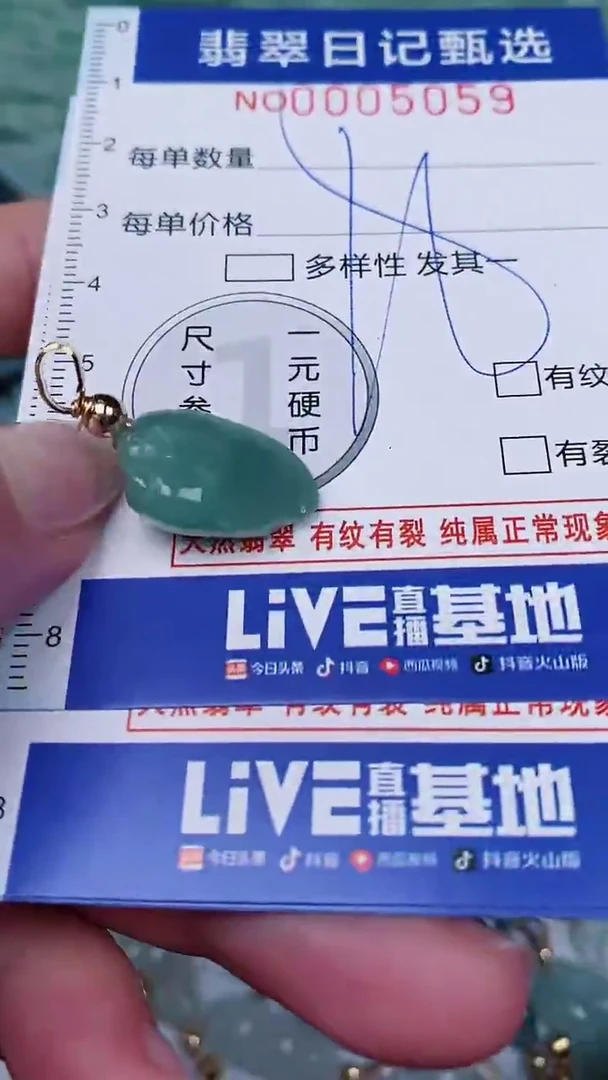 【闪购商品】翡翠颈饰未镶嵌00005059