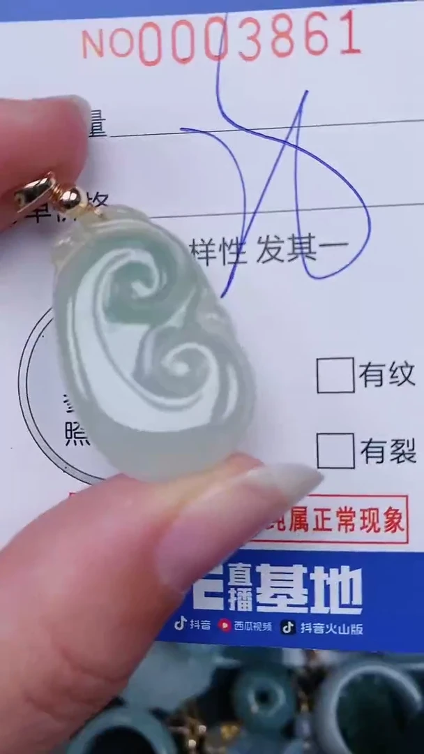 【闪购商品】翡翠颈饰未镶嵌00003861