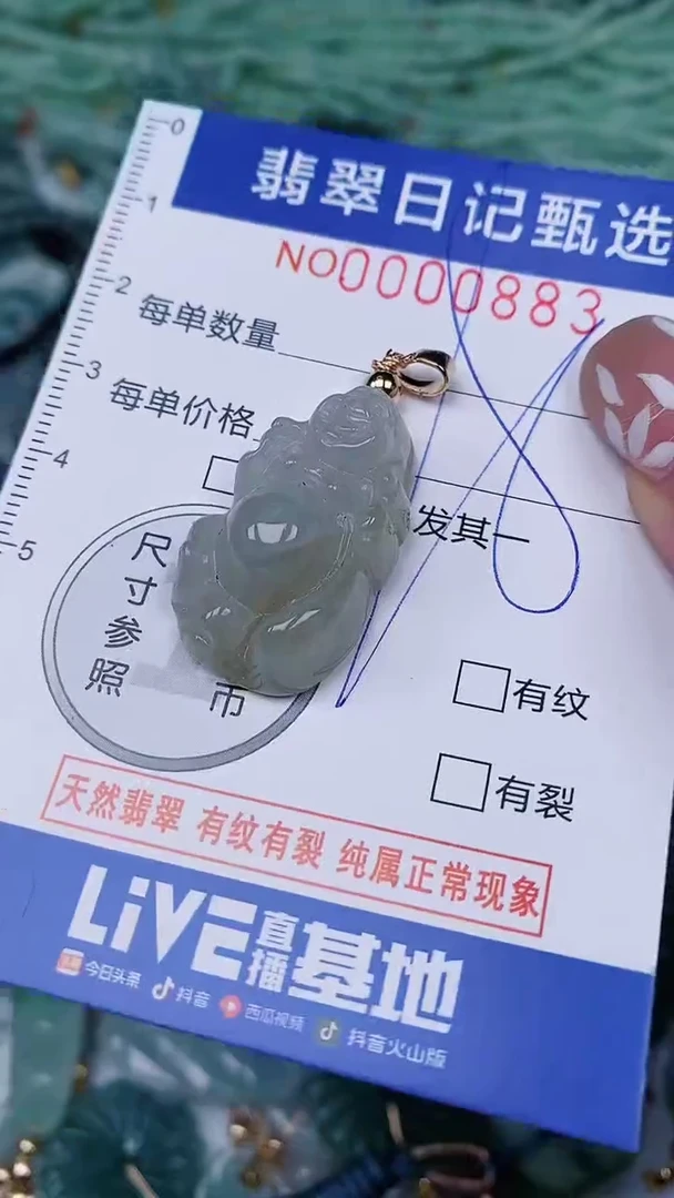 【闪购商品】翡翠颈饰未镶嵌00000883
