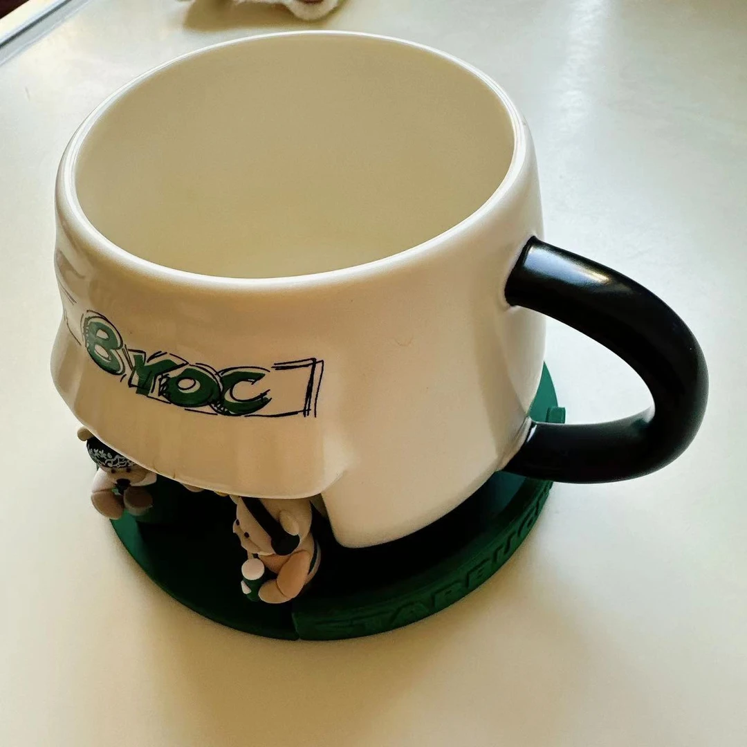 创意杯子卡通咖啡陶瓷杯
