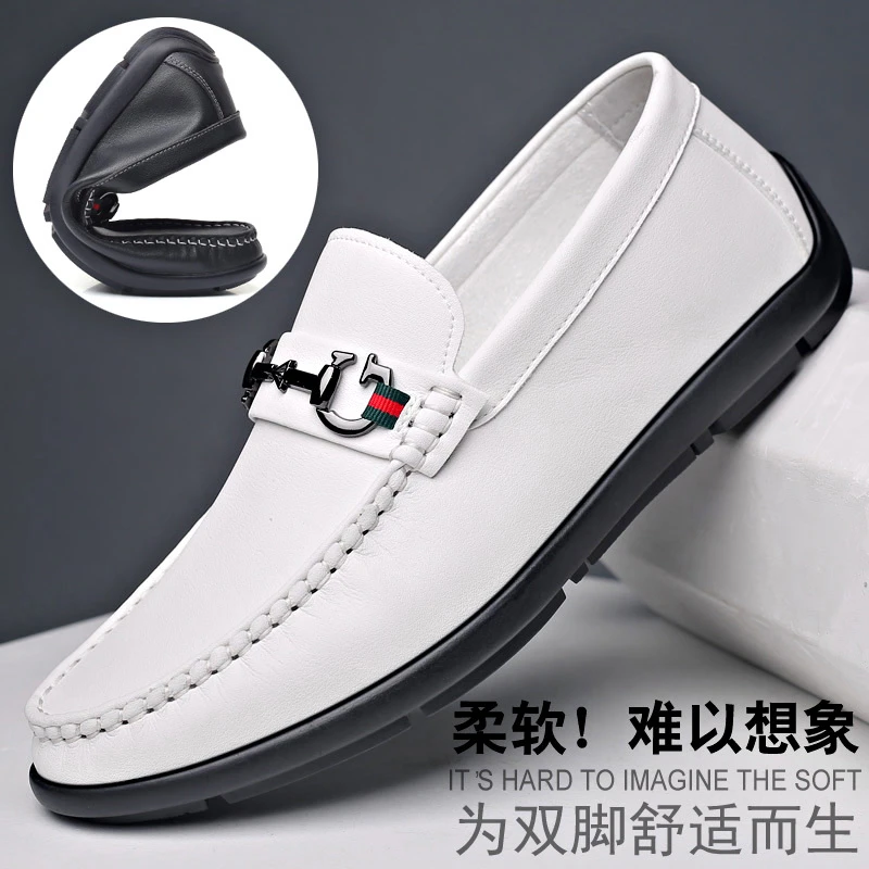 【专柜正品】懒人一脚蹬驾车休闲豆豆鞋