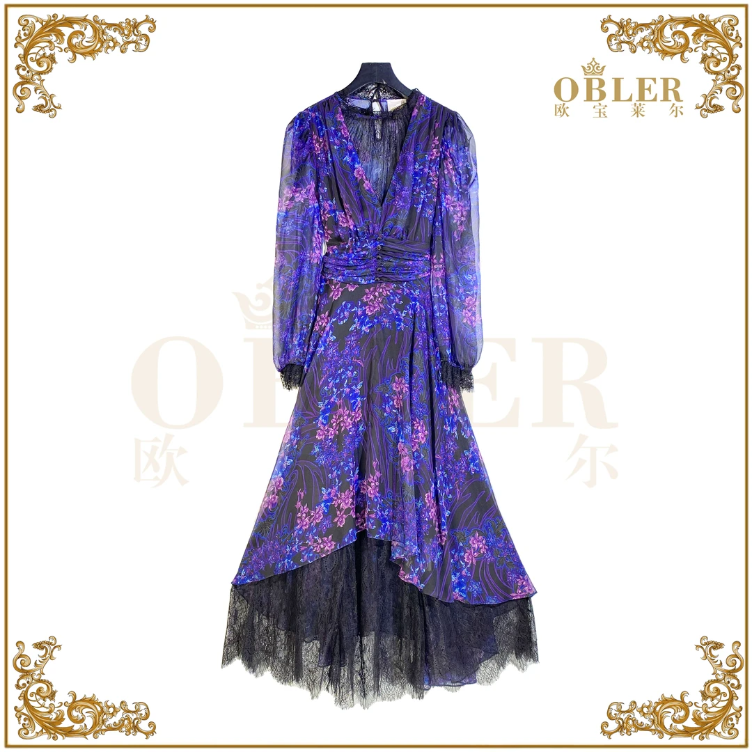 欧宝莱尔时尚气质连衣裙 305-24150