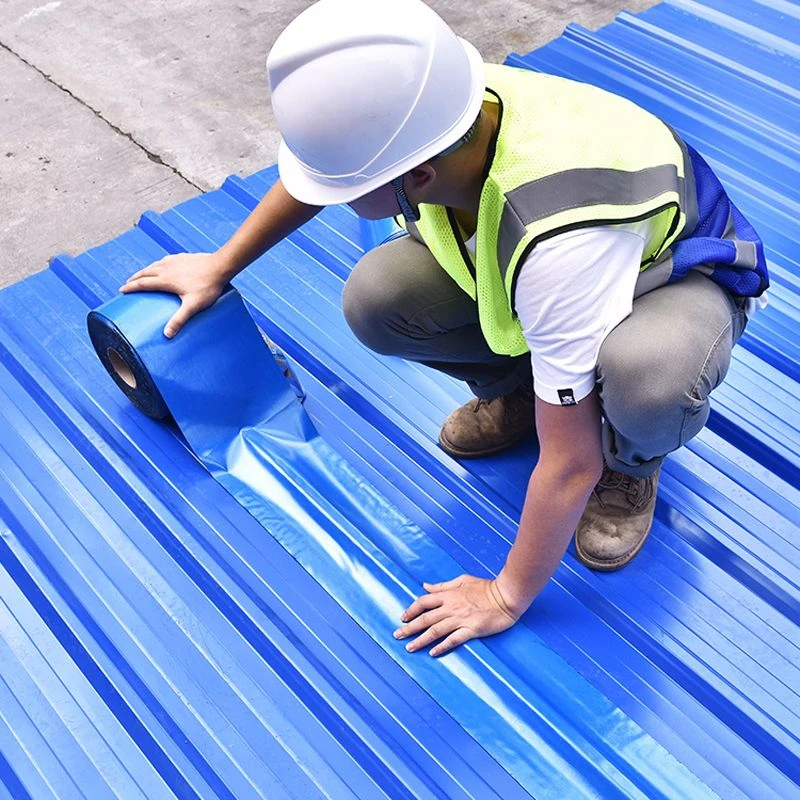 彩钢瓦防水自粘卷材专用补漏贴防雨材料房屋顶贴纸胶铁皮石棉瓦nu