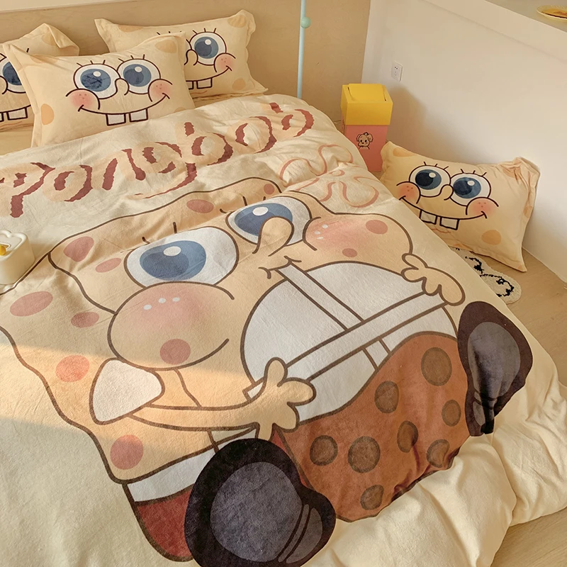 【富士商店】直播  牛奶绒卡通大版套件宝宝--XT