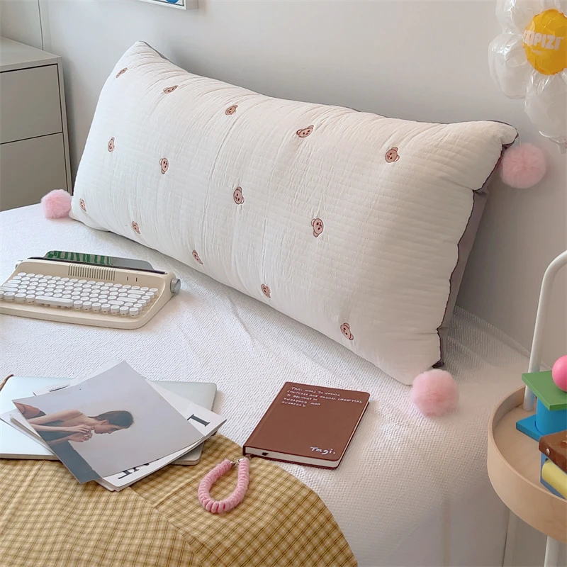 爱薇诗沙发抱枕软包卧室榻榻米可拆网红可爱简约防撞公主风靠垫