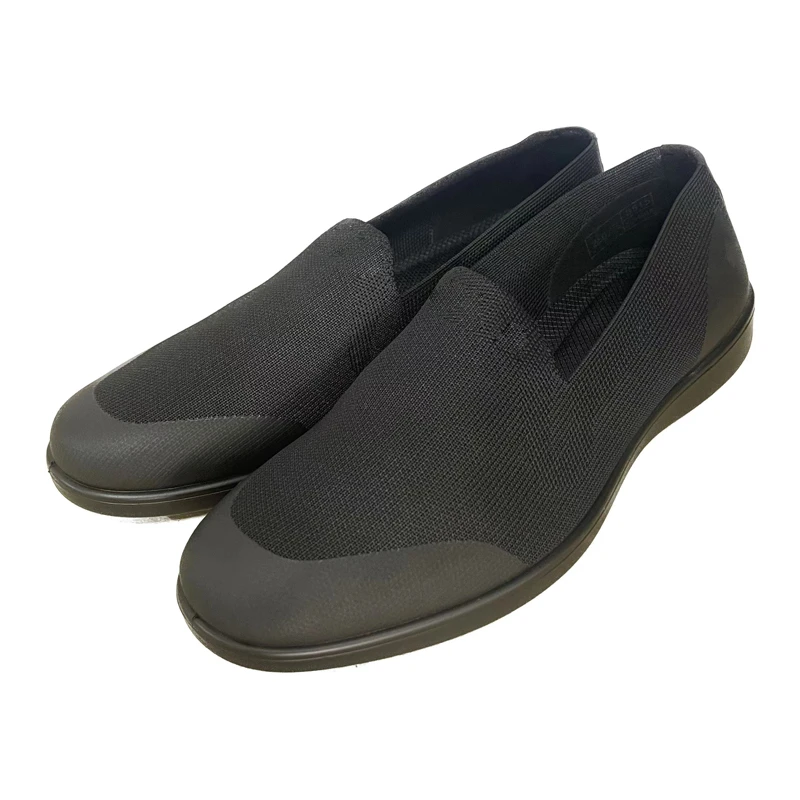 新款男布鞋户外黑色休闲低帮适轻便舒适软底一脚蹬透气布鞋