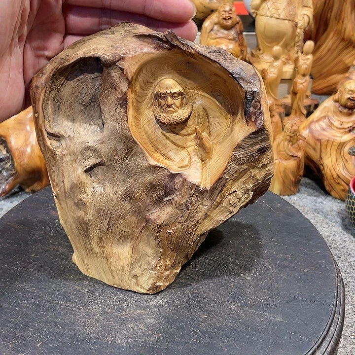 柏木（崖柏）太行崖柏根雕摆件