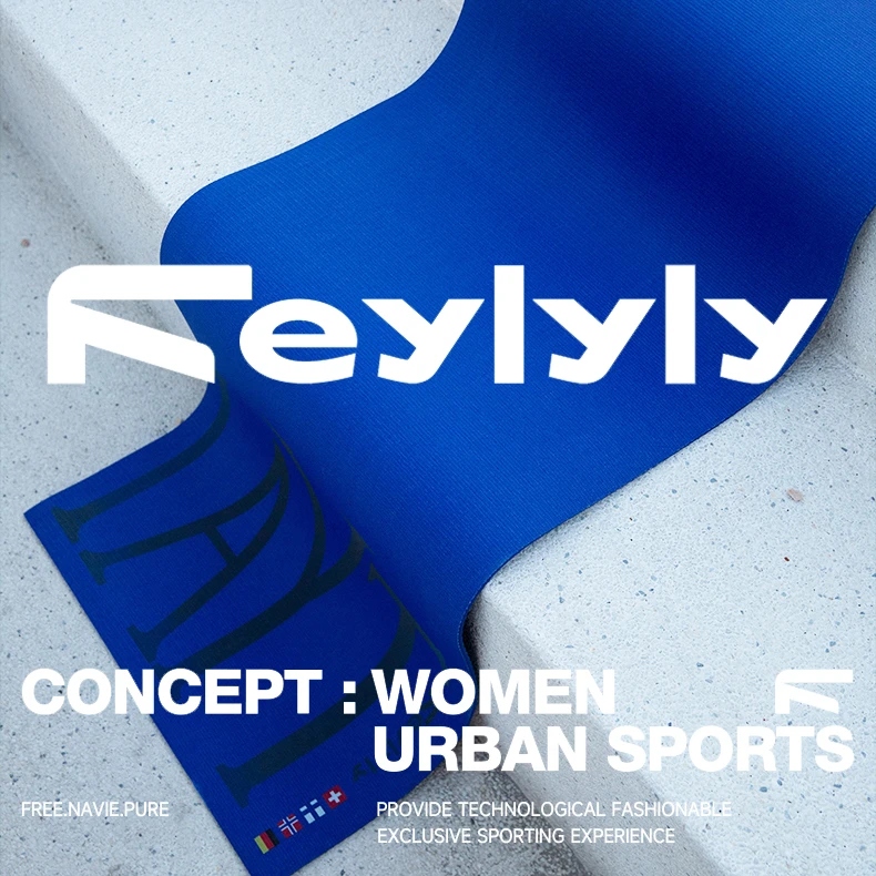 FEYLYLY 特防滑专属瑜伽康复师联合会IAYT瑜伽垫