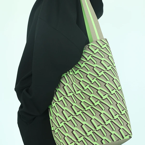 FEYLYLY运动休闲飞织托特包时尚百搭质感女士小众气质潮流休闲包