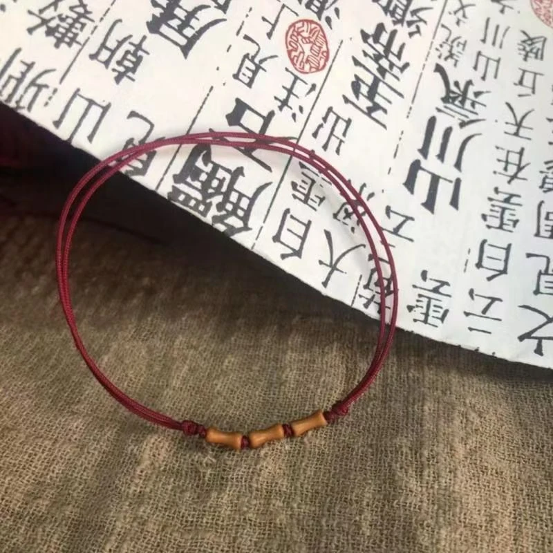 竹节高升手绳橄榄编织红绳（祝大家学业有成）