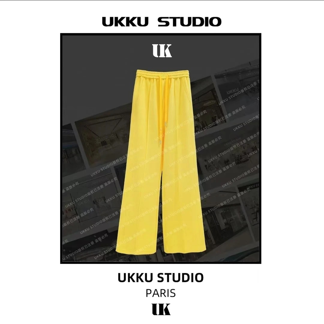 香【UKKUSKUDIO】网红气质修身时尚火龙果显瘦塑形女神长裤512885