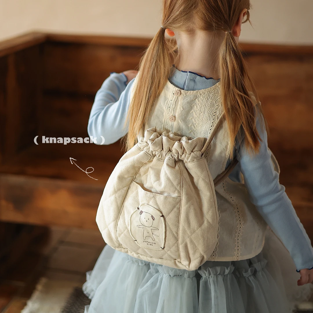 宝宝幼儿园韩系外出卡通双肩包 女童新款洋气时髦背包 儿童旅行包