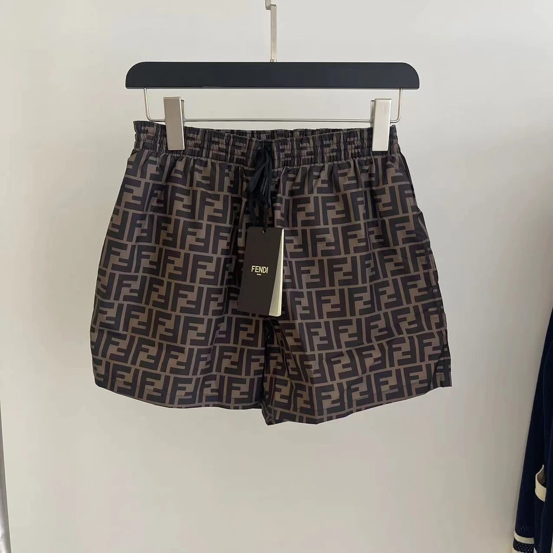 FENDI老花拼色短裤/正品保障/假一赔四