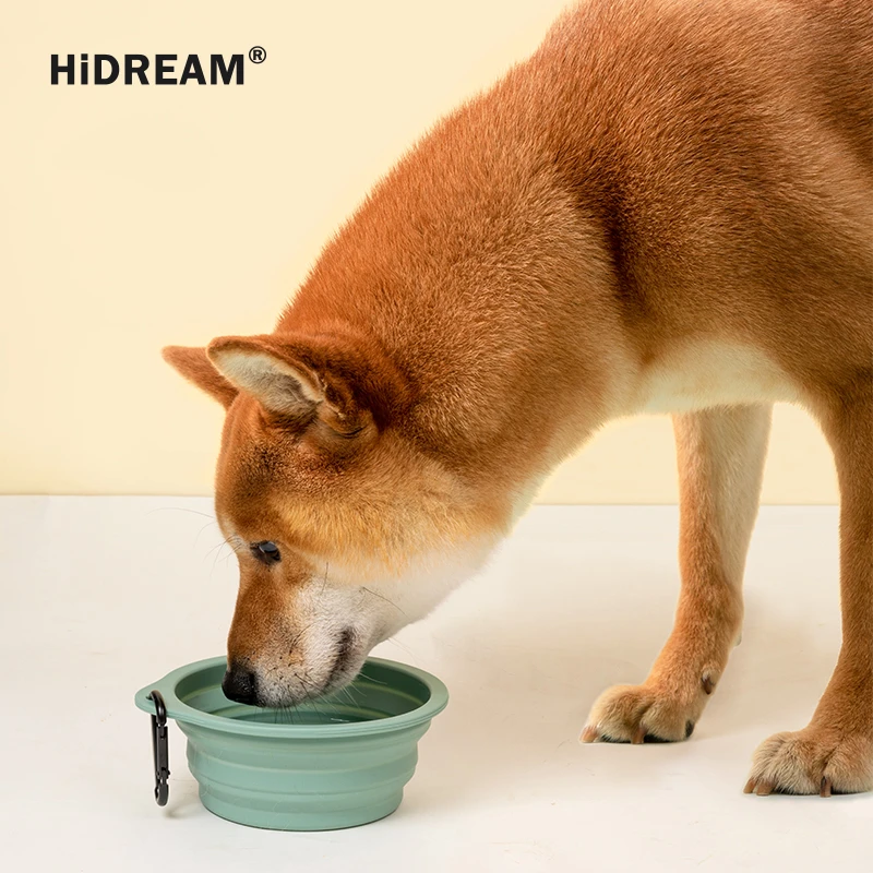 【养宠装备】HiDREAM狗盆户外碗食盆狗碗猫咪水碗折叠碗便携式饭盆