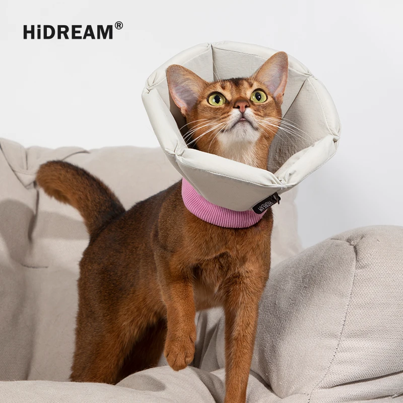 HiDREAM海绵锥型舒适伊丽莎白圈猫咪耻辱圈防舔加深绝育脖围守护