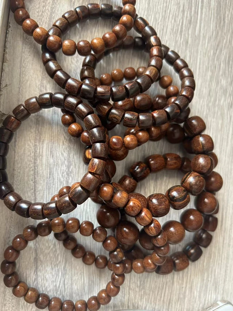 巴布亚贡木手串微瑕品香多样式发其一