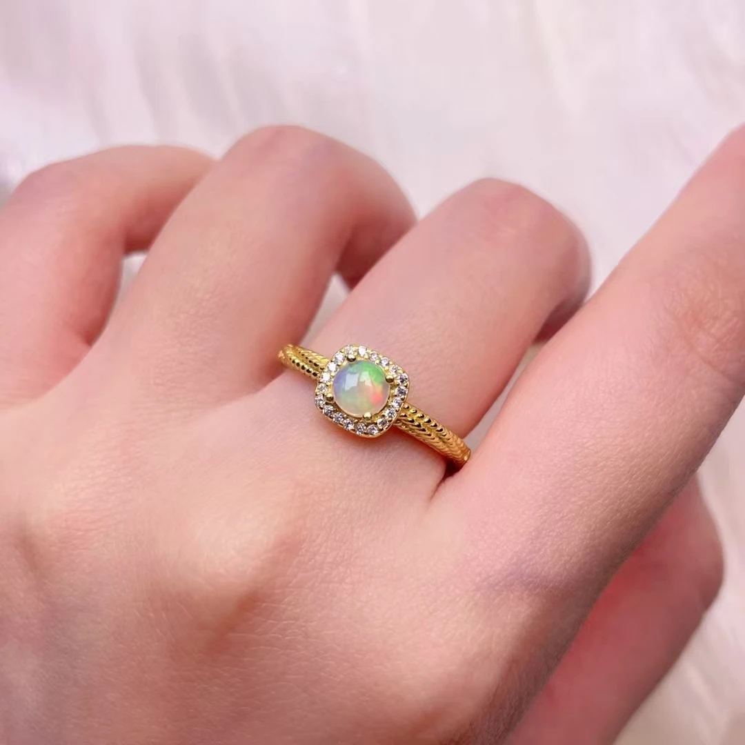 ZY-YGOBJ393-欧泊戒指