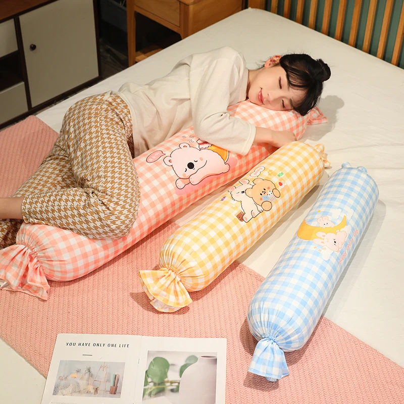 可爱软乎乎抱枕糖果可爱女孩礼物多巴胺长条抱枕床搭子生日礼物