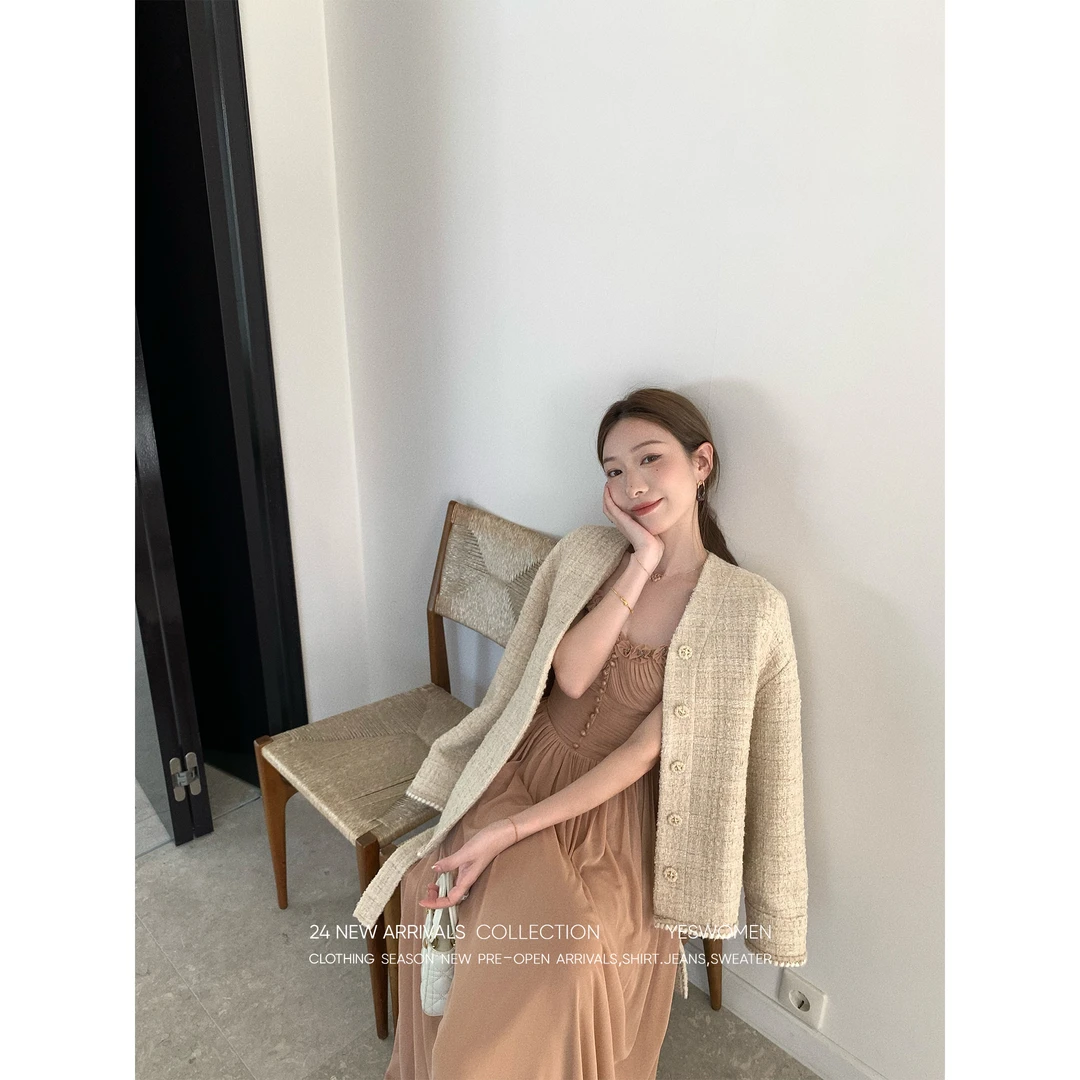 YESWOMEN 奶油谢德林·甜俏温柔睡袍式羊毛香XY6349A3948