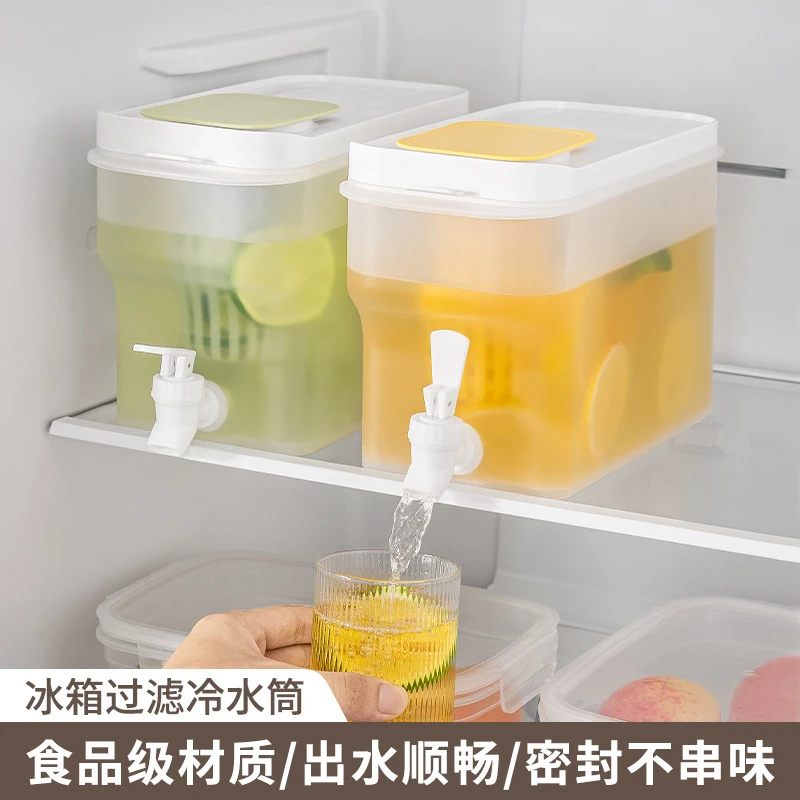 日式冰箱冷水壶家用凉水杯大容量耐高温储水夏饮料桶冷泡壶凉水壶