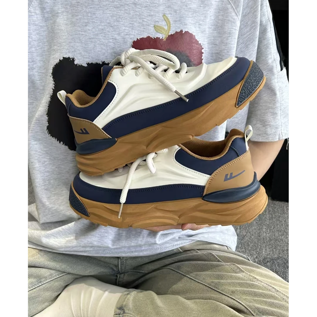 回力板鞋男款2025新款厚底增高休闲时尚百搭运动青春潮流复古板鞋