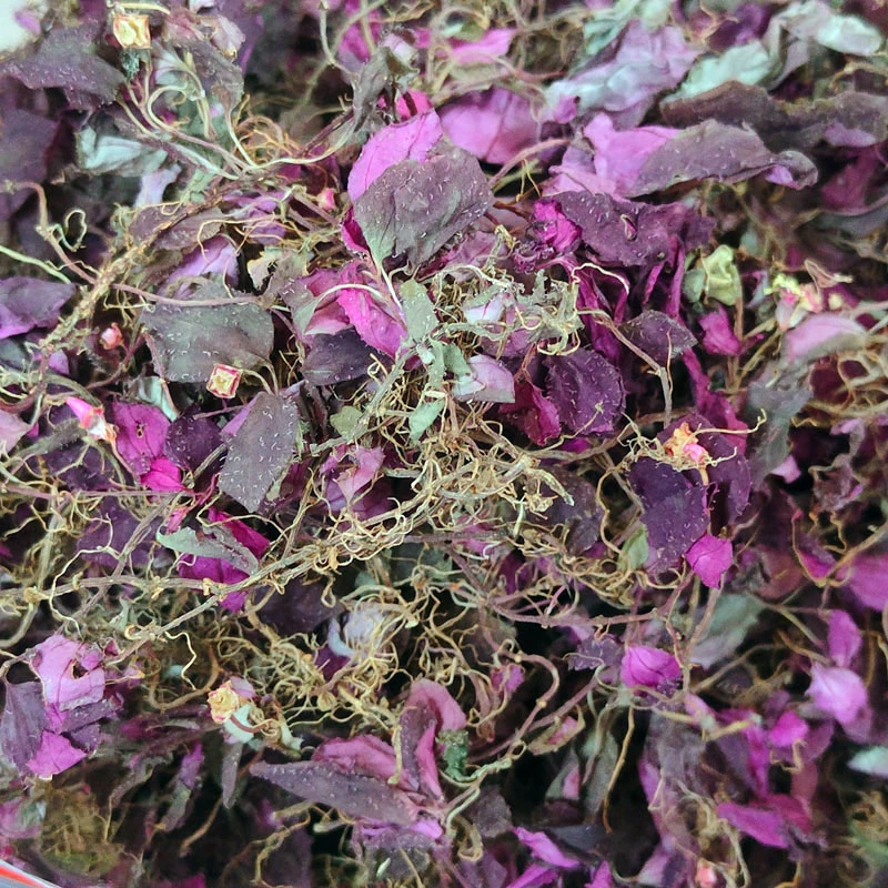 云南特产 下山货纯野-风柜斗草=100克 楮头红 风谷草