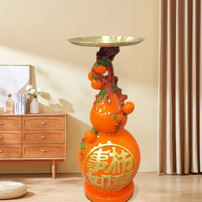 装饰葫芦摆件电视柜高大新中式家居视频客厅柜子饰品葫芦2866