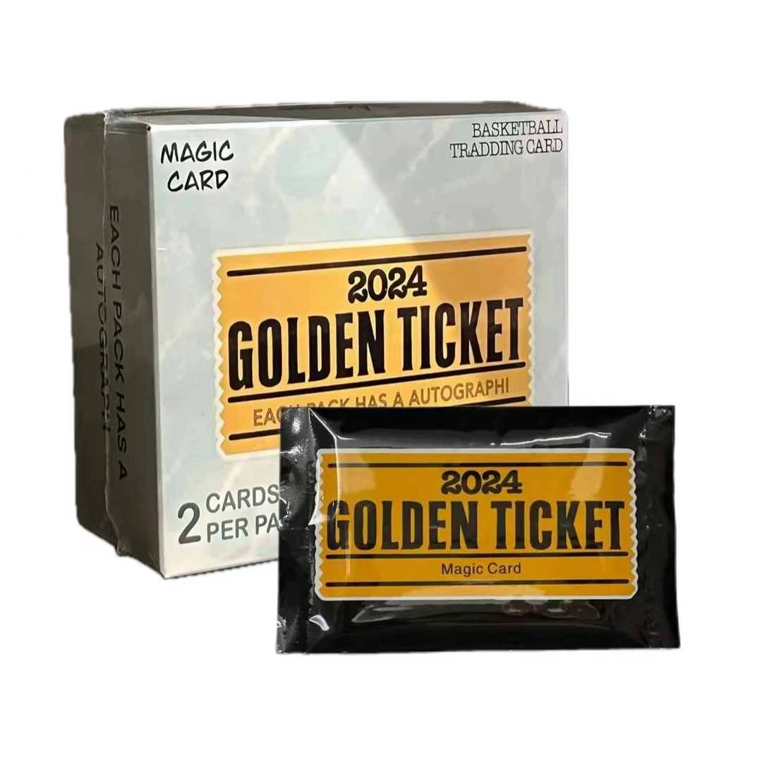 【拆盒】2024 魔金卡券 Golden Ticket 篮球 球星卡 盲盒 默认代拆