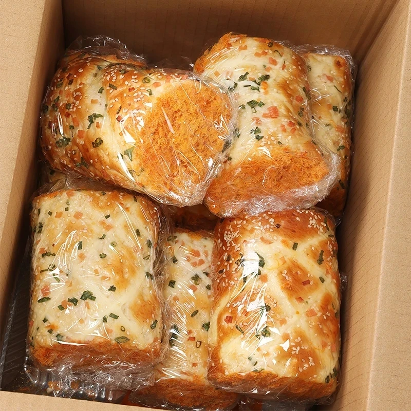 【半价抢4个！】香葱肉松面包卷充饥学生代餐早餐三明治饱腹解馋健康