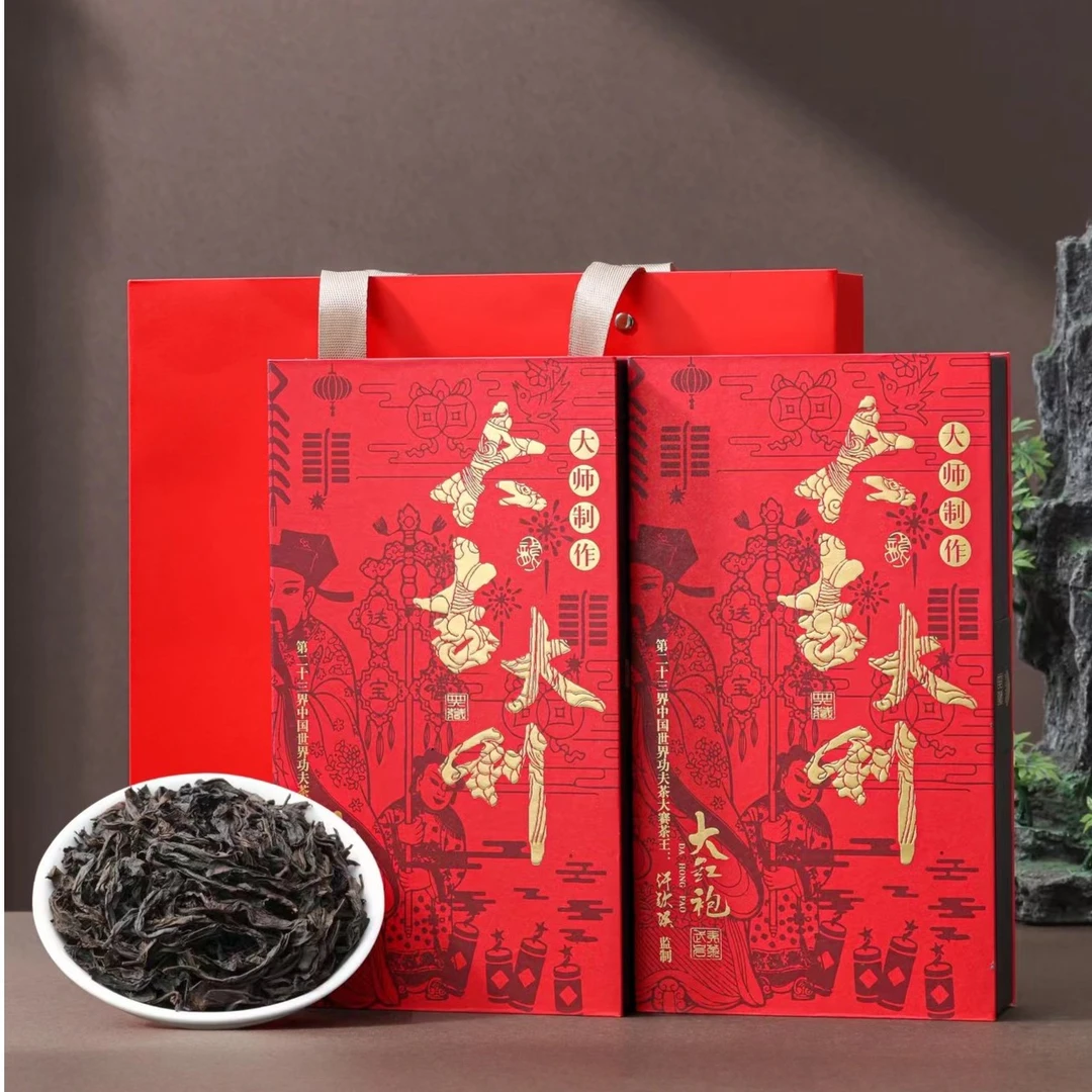福建大红袍大吉大利大红袍56克装正宗武夷岩茶精装花香1988好茶