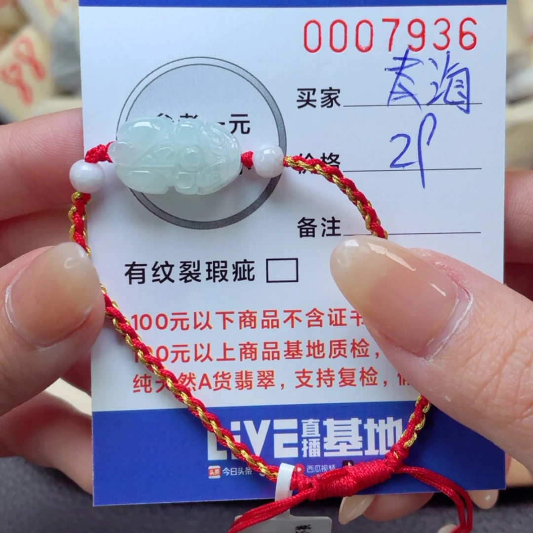 【闪购商品】翡翠颈饰未镶嵌乐***V