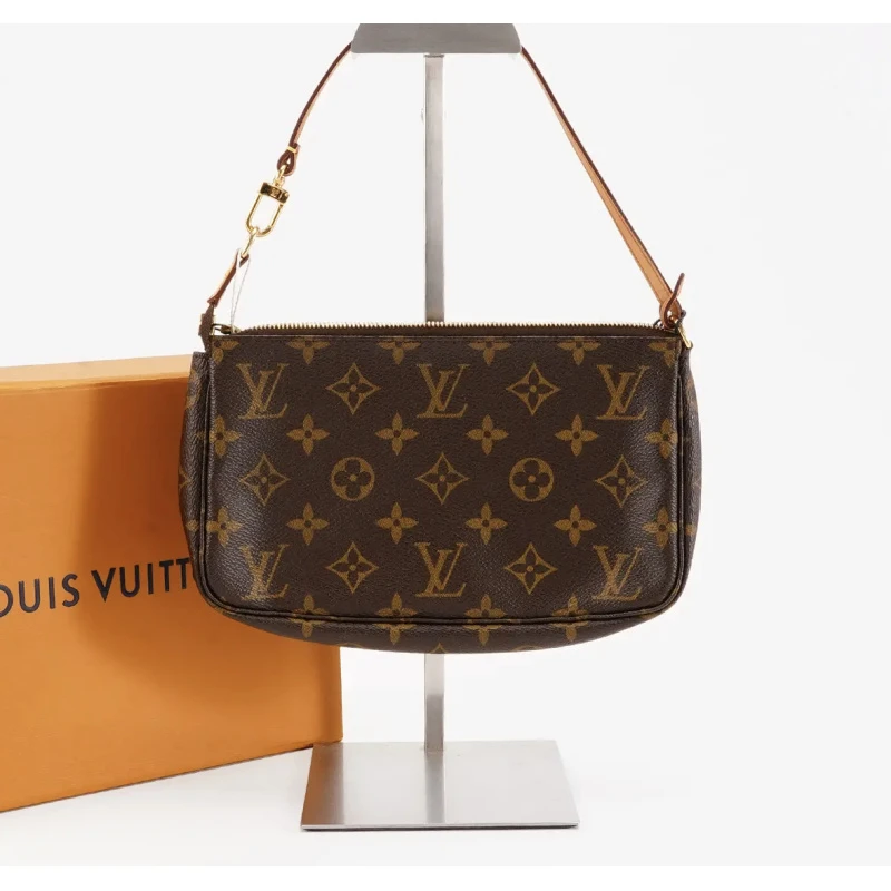 95新 LouisVuitton/路易威登 老花大麻将包