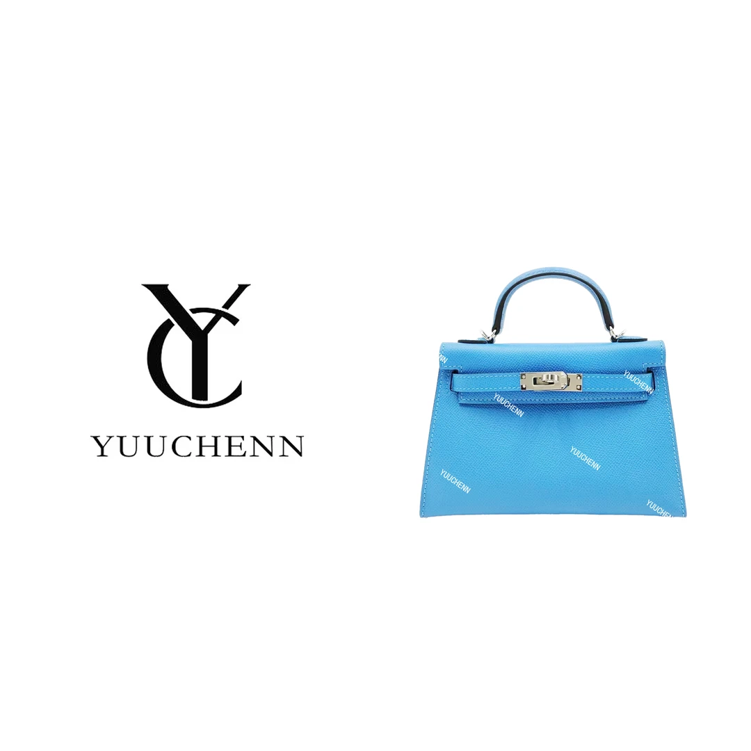 YUUCHENN【半手工定制】“中古凯丽”19cm原创设计高定真皮包 HH2789