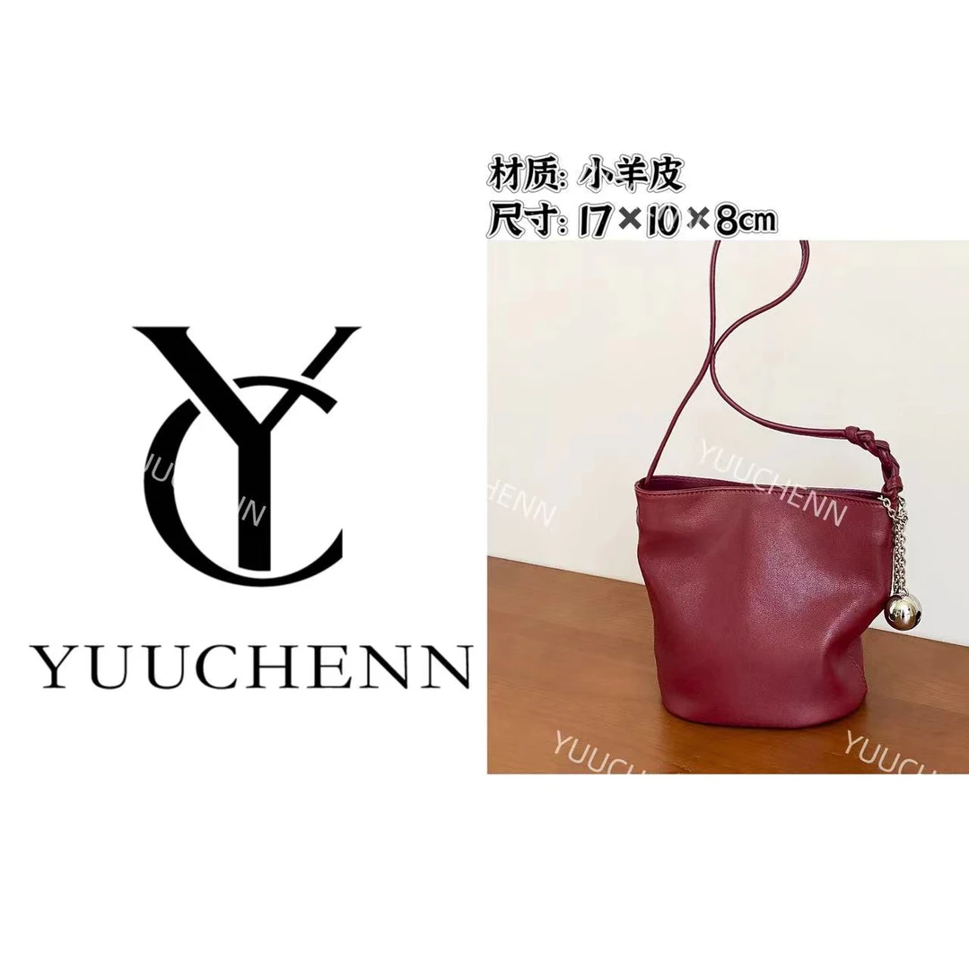 YUUCHENN/17cm原创设计高定真皮包 HH2237